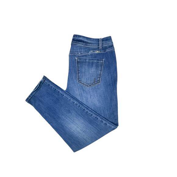 INC Curvy Fit Plus Size Dark Wash Skinny Jeans - 16 - Picture 4 of 8